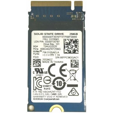 SSD Toshiba Kioxia BG4 256 GB PCI Express 3.0 x4 M.2 2242